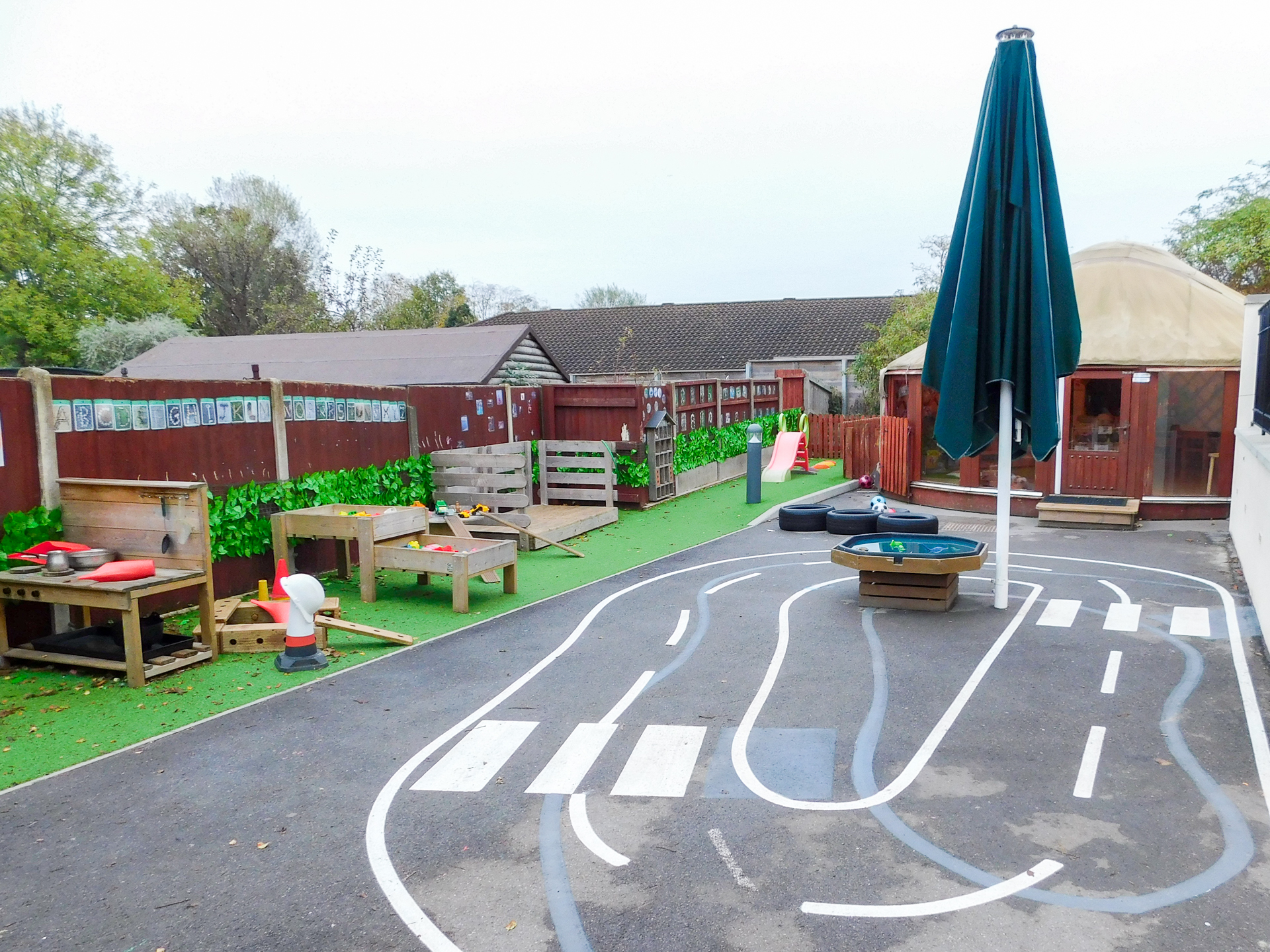 Downend Kindergarten Garden Racetrack