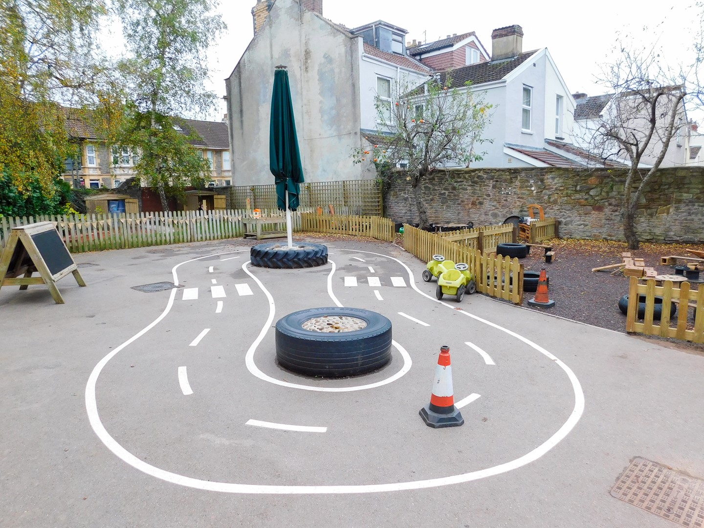 Downend Garden Race Track Mud Kitchen