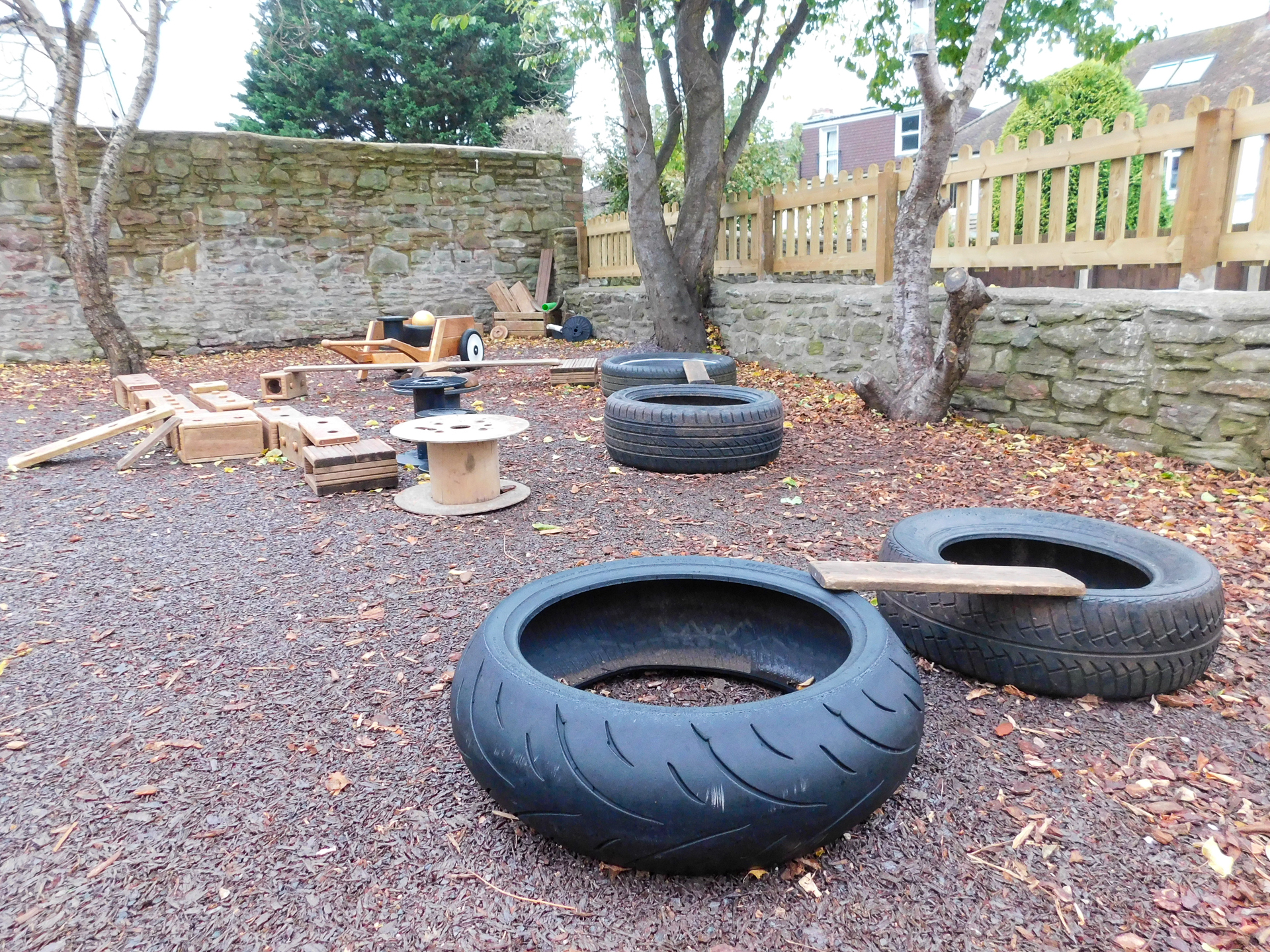 Downend Mud Kitchen Construction
