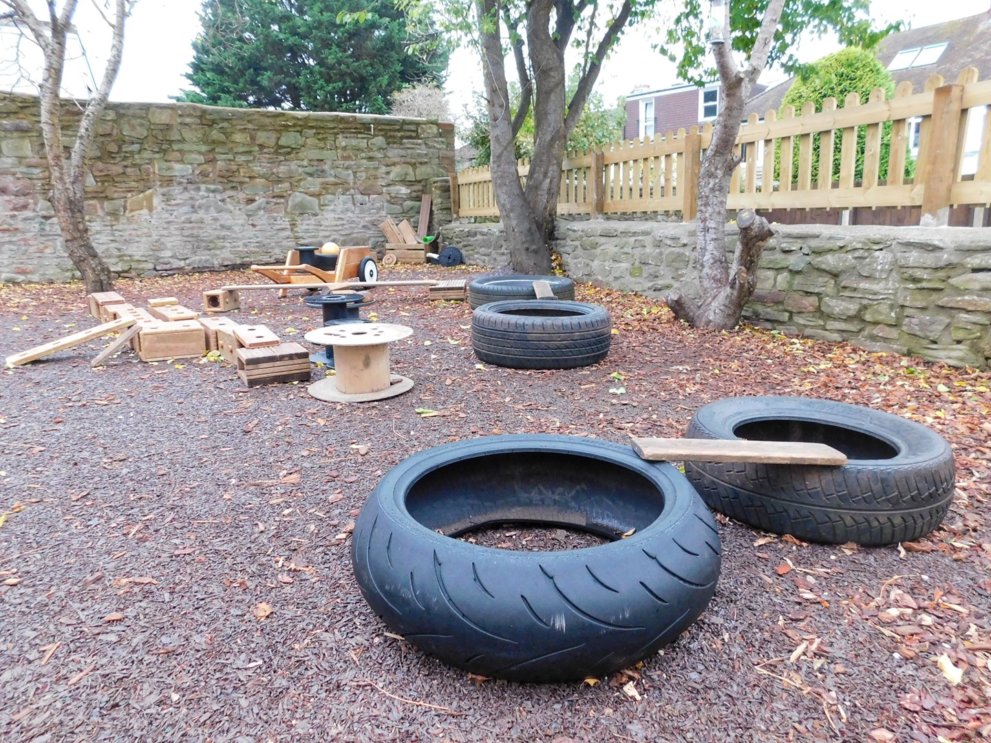 Downend Mud Kitchen Construction