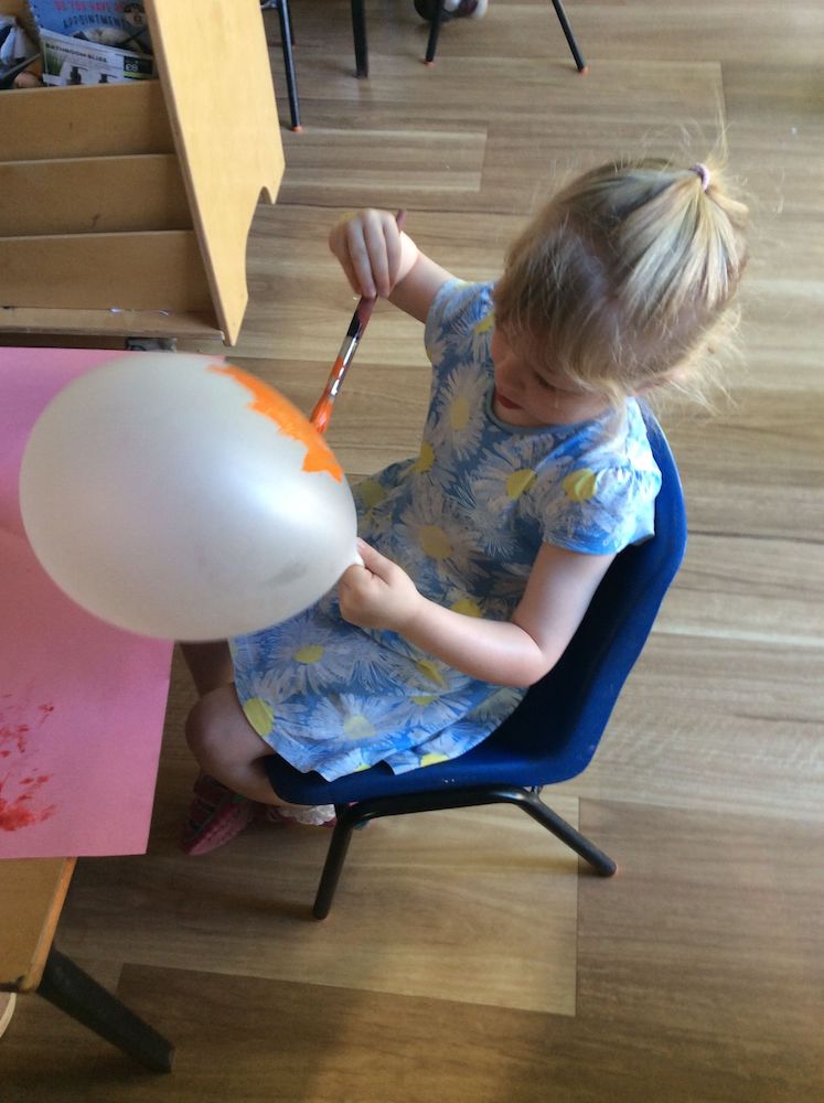 Painting Baloons 2 Preschool