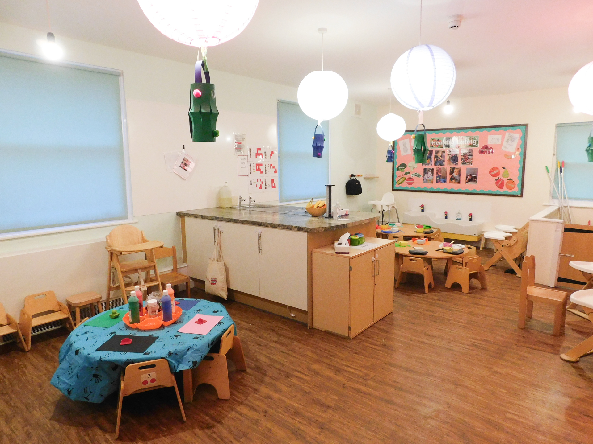 Downend Nursery Art Studio Dining Room