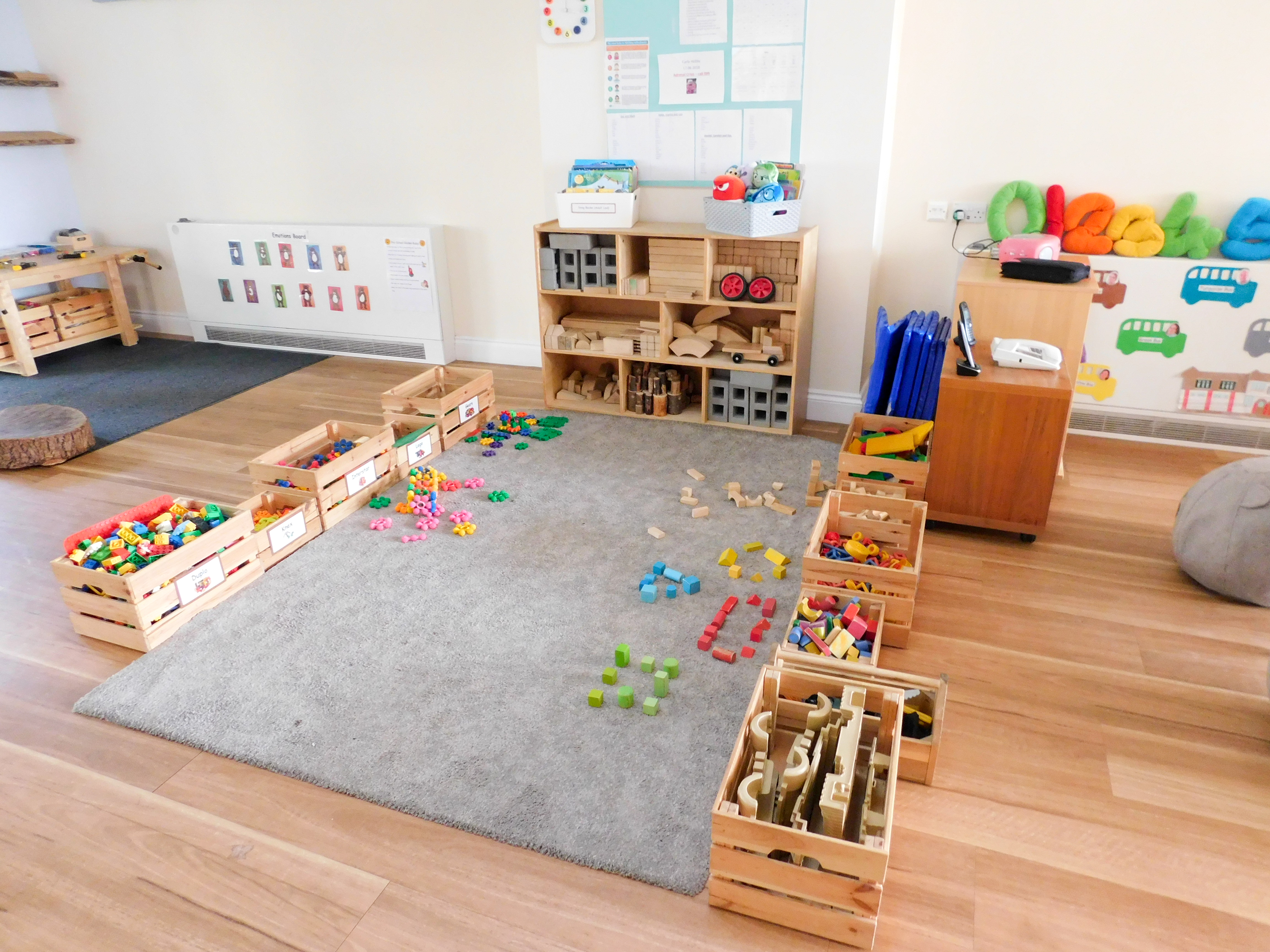 Coombe Dingle Pre-School Construction Area
